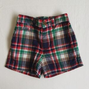 polo by ralph lauren preppy colorful summer plaid shorts 12 months baby boy